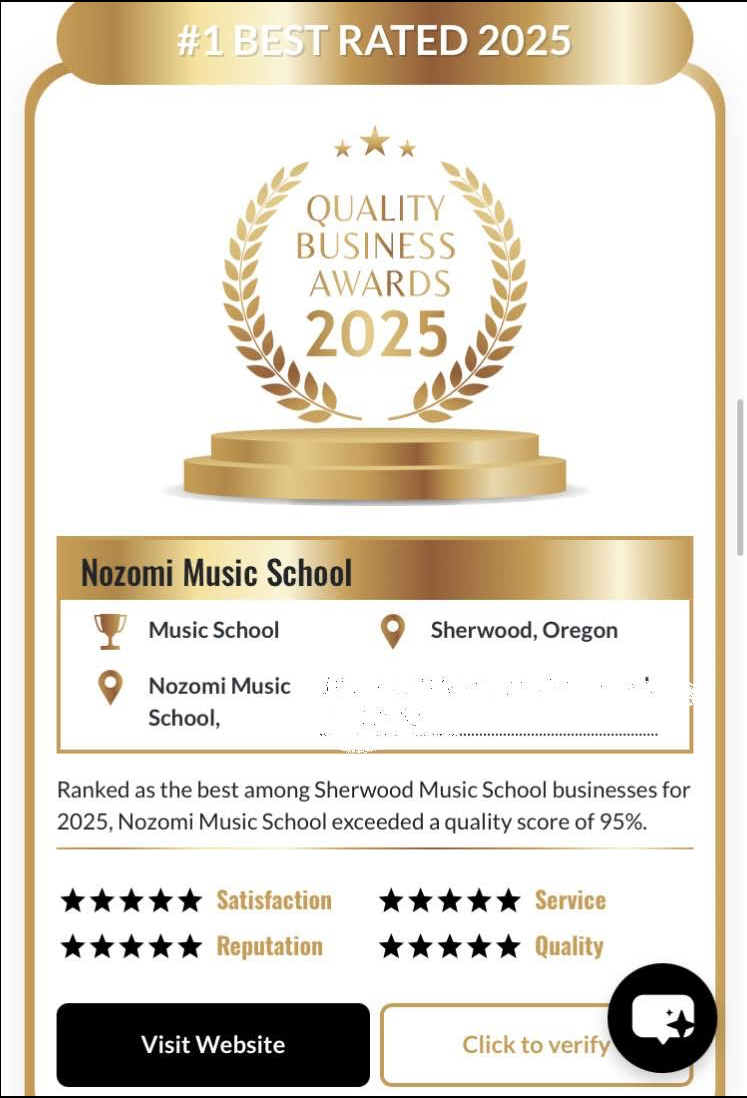 Quality Business Awards 2025 Winner